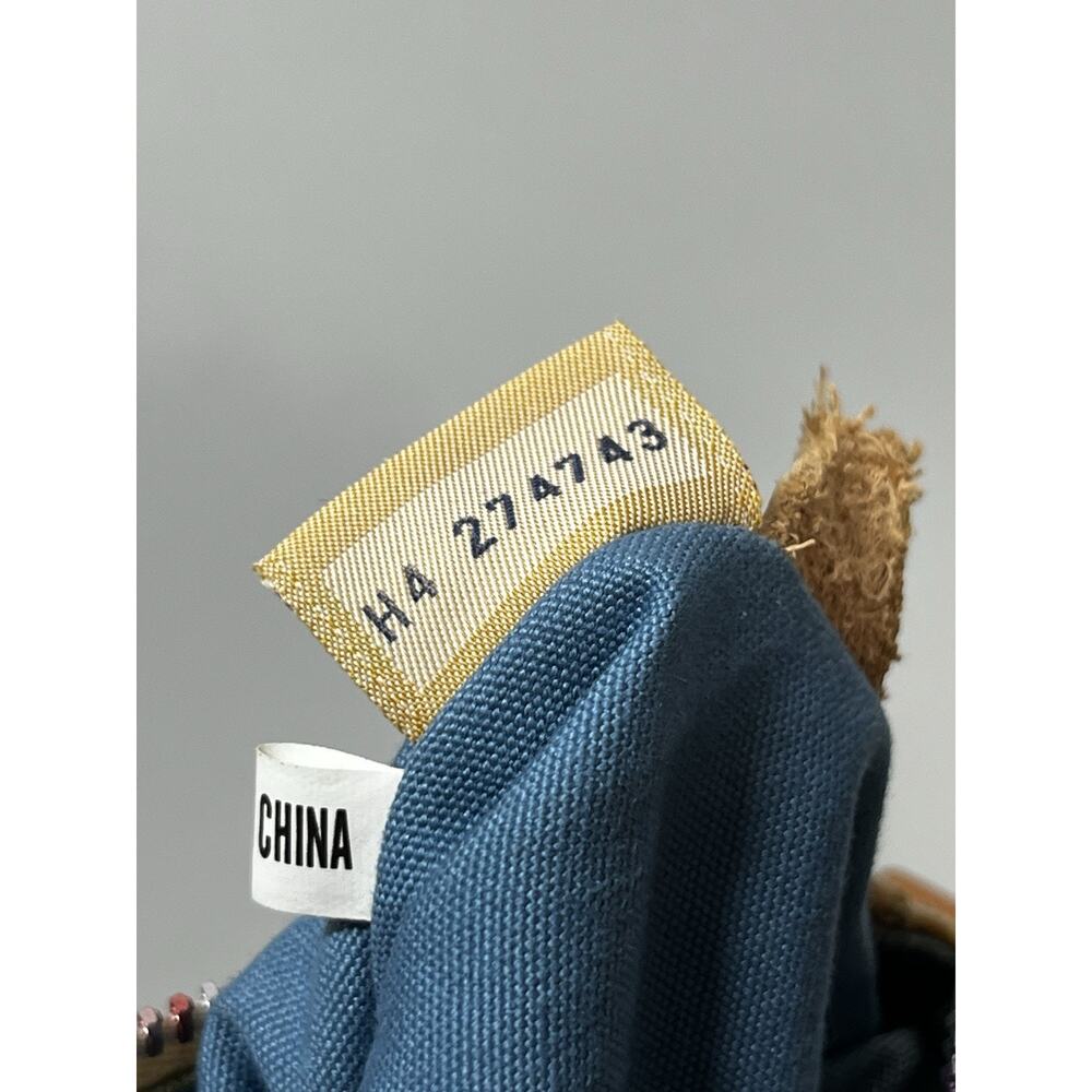 Vintage Dooney & Bourke Multicolor Signature Satchel Rainbow Monogram Print Y2K - Picture 14 of 16